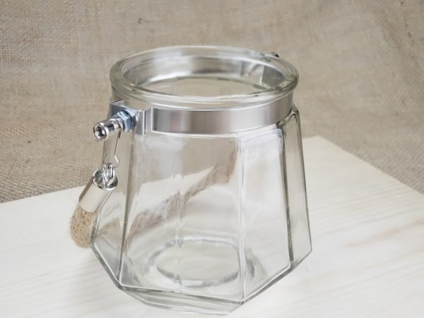 Luz - Lantern Clear Candle Vessel with Rope Handle (case of 12) - Image 2