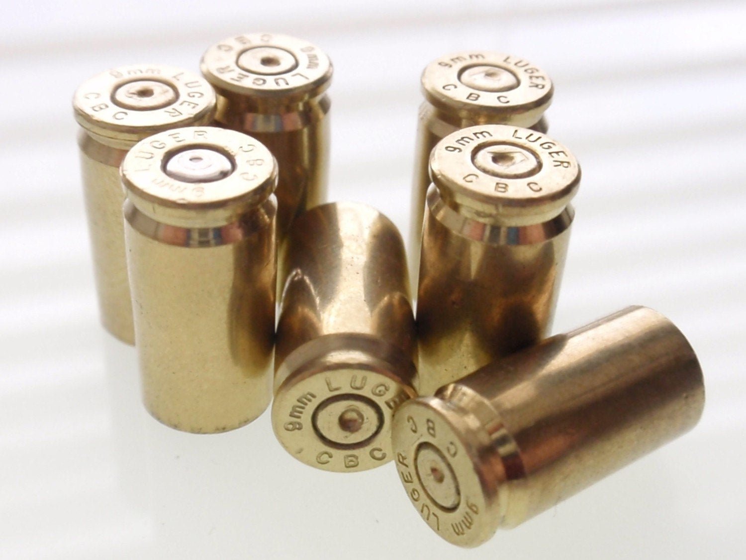 9mm Bullet Casing Rounds – Brass Spent Pistol Bullets